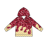 MOQ 3 pcs hogs ice cream sprinkle toddler kids team hoodie