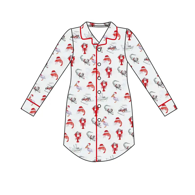 MOQ 5 pcs duck boat adult women shirt