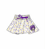 Deadline Aug 8 2025 purple yellow ice cream kids girls team skirt