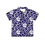 MOQ 5 pcs short sleeves frog camo kids boys team polo shirt