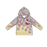 Deadline July 29 2025 long sleeves grey ice cream sprinkle kids team hoodie