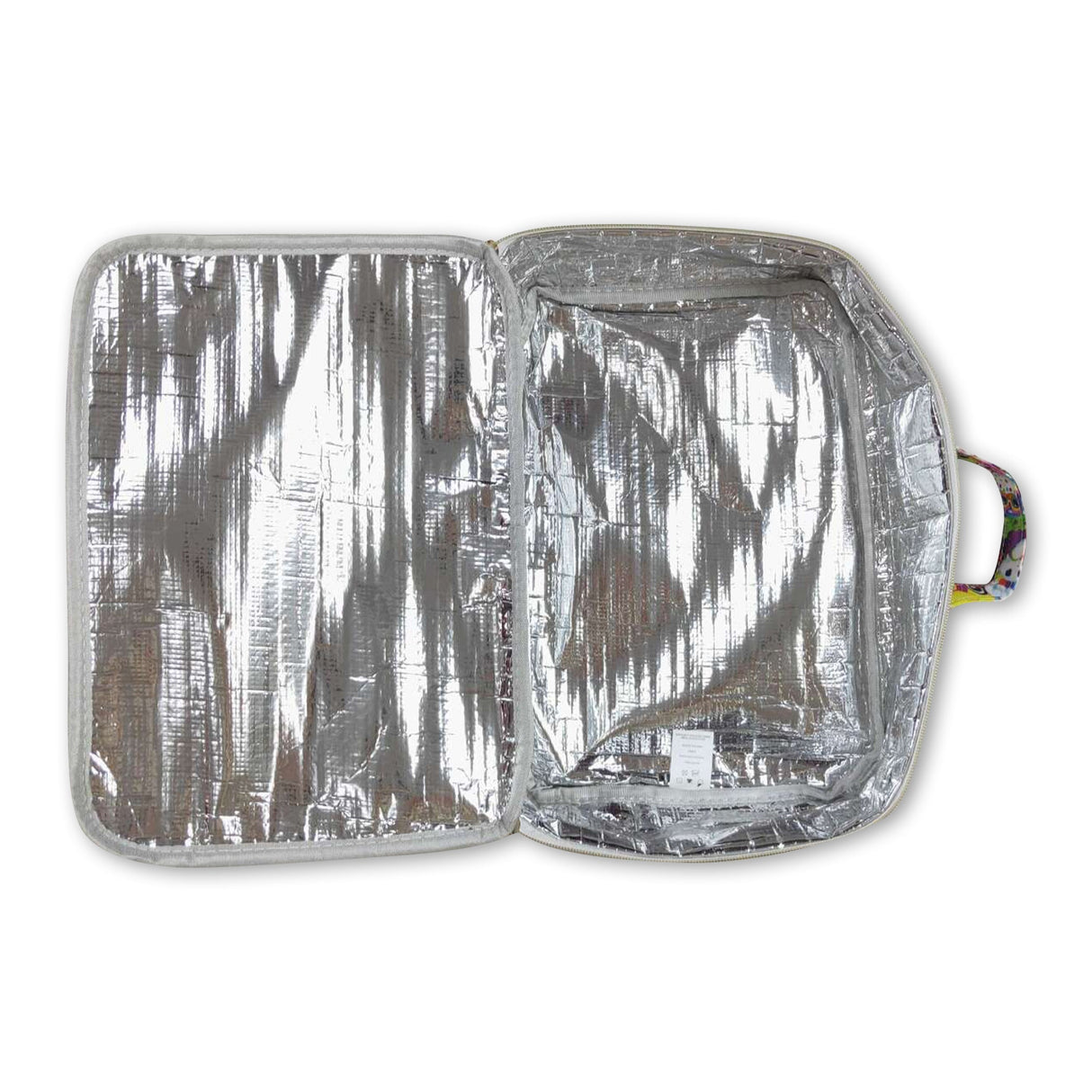 Colorful tiger kids girls lunch box bag