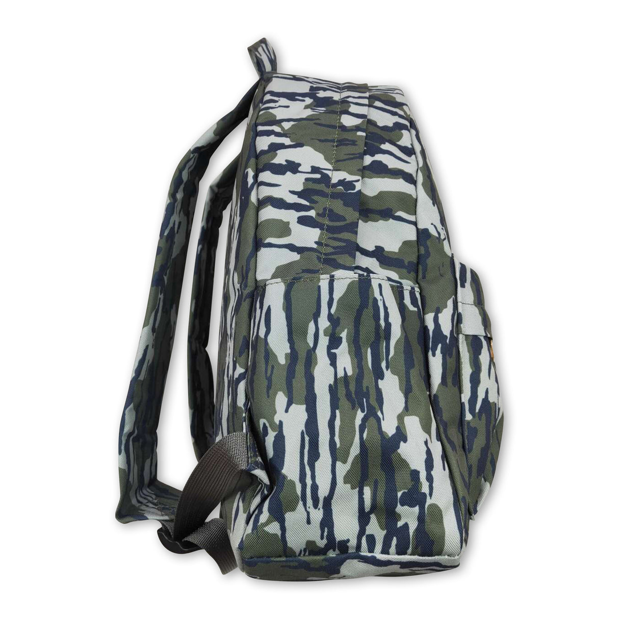 Olive camo hunting kids backpack