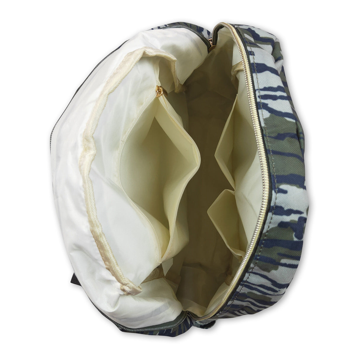 Olive camo hunting kids backpack