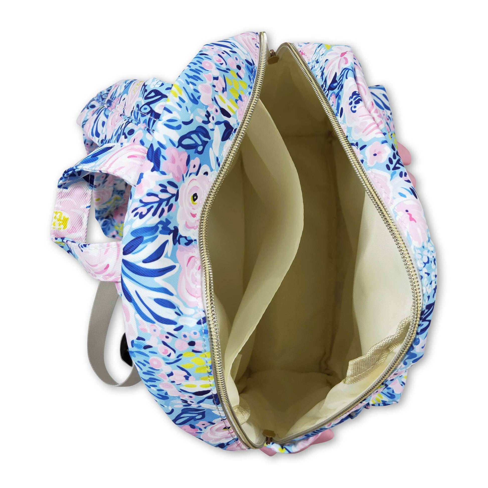 Blue flower ruffle girls backpack – Yawoo Garments