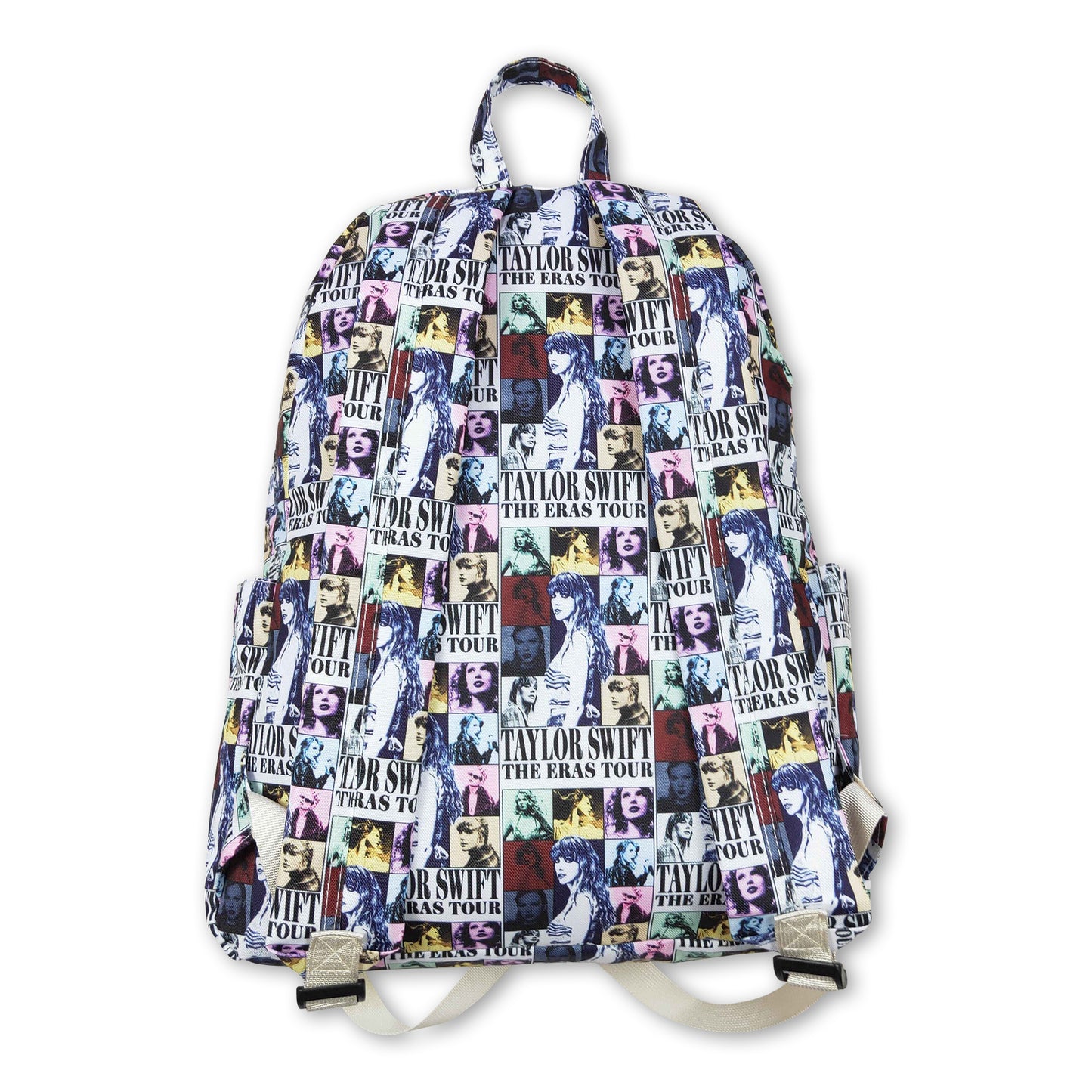 Patchwork singer kids backpack