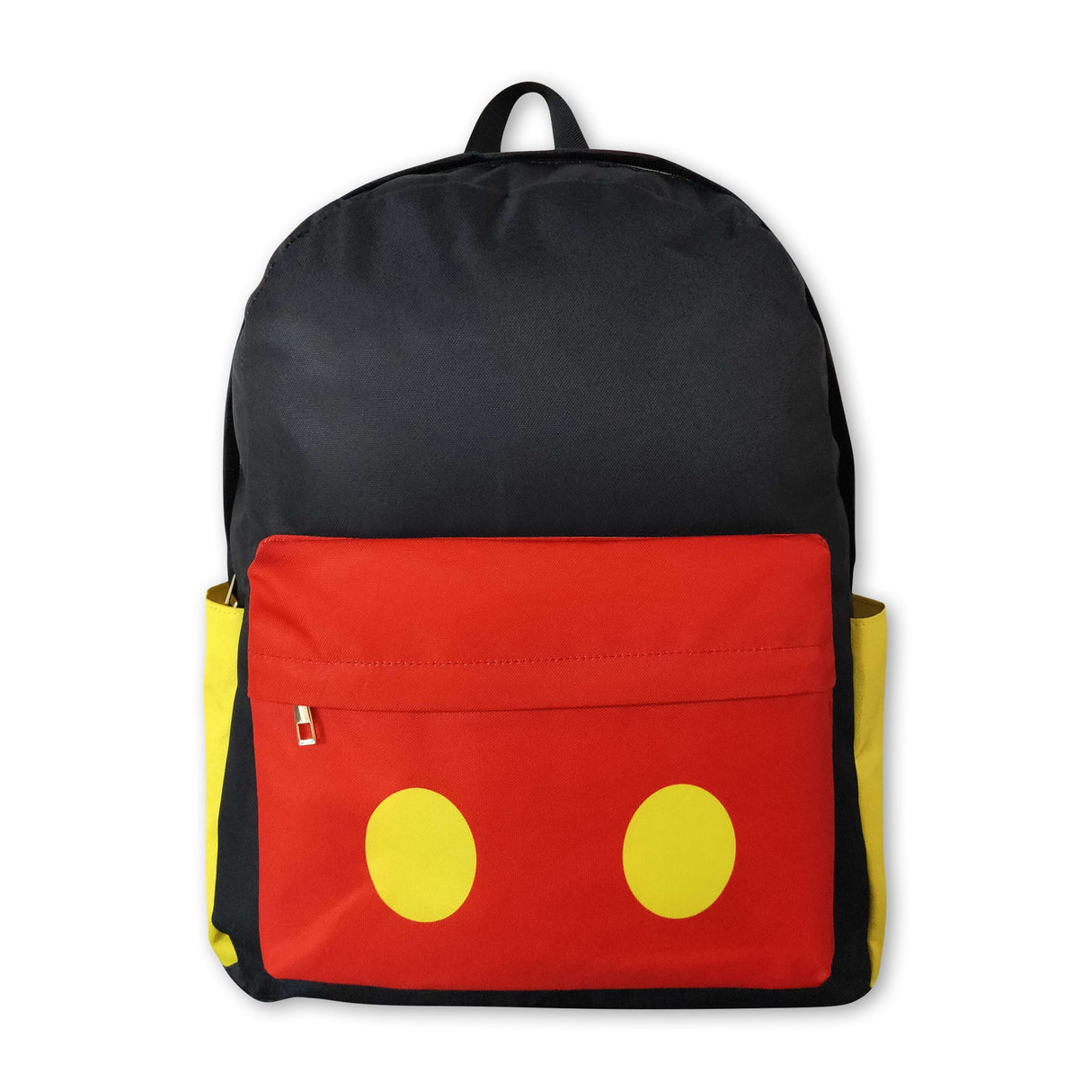 Red black mouse kids boys backpack