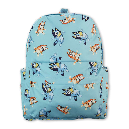 Blue dog kids backpack