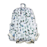 Grey duck kids boys backpack