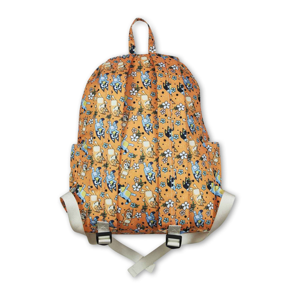 Floral dog kids girls backpack