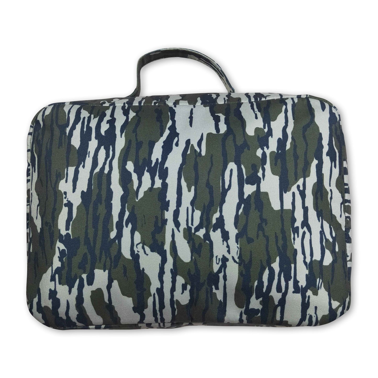 Bottomland camo print kids lunch box bag