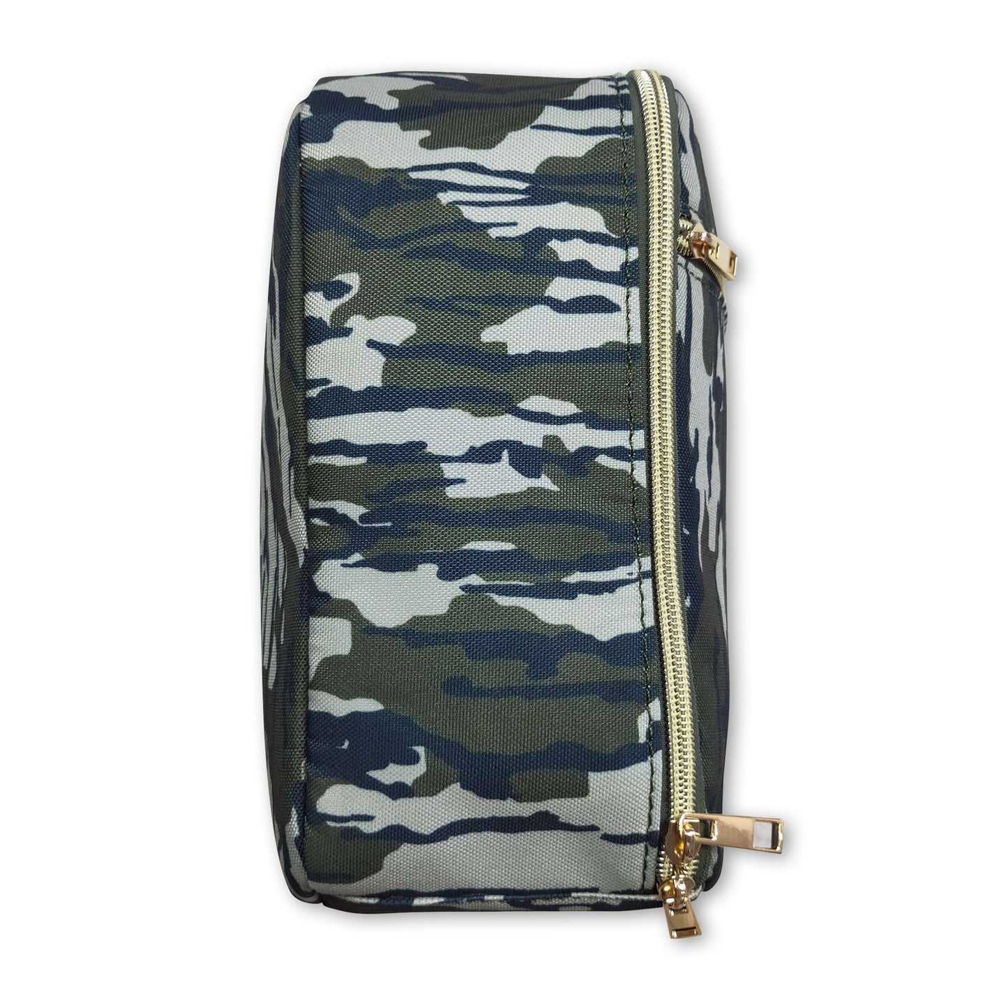 Bottomland camo print kids lunch box bag