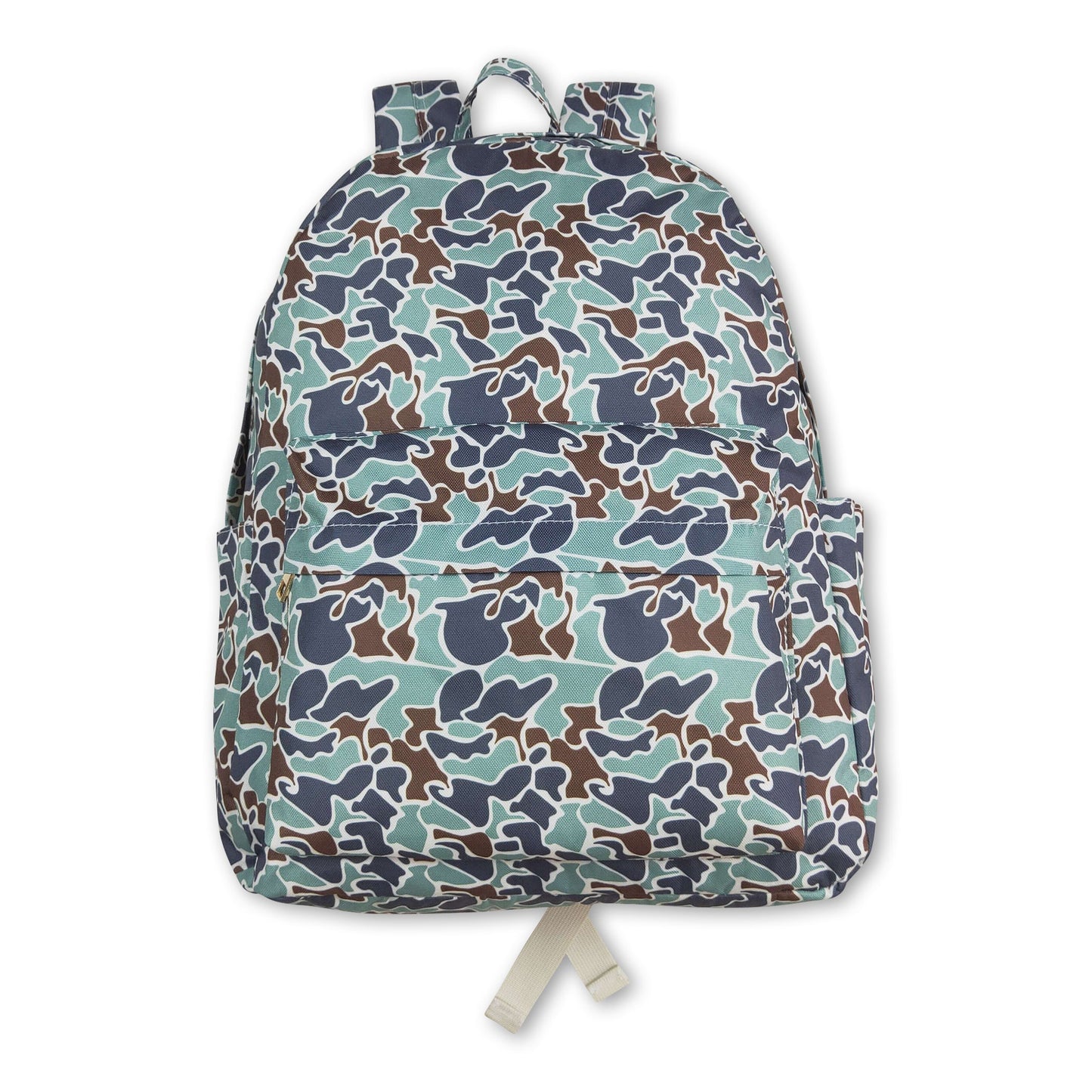 Mint brown camo kids boys hunting backpack