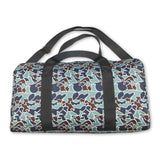 Mint brown camo duffel bag