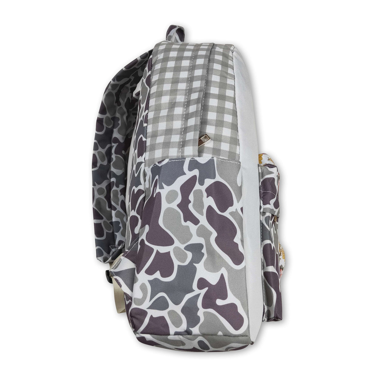 Hunt dog camo kids boys backpack