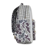 Hunt dog camo kids boys backpack