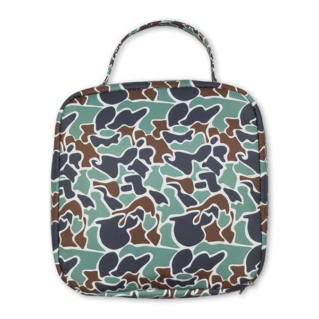 Duck camo kids boys lunch box bag