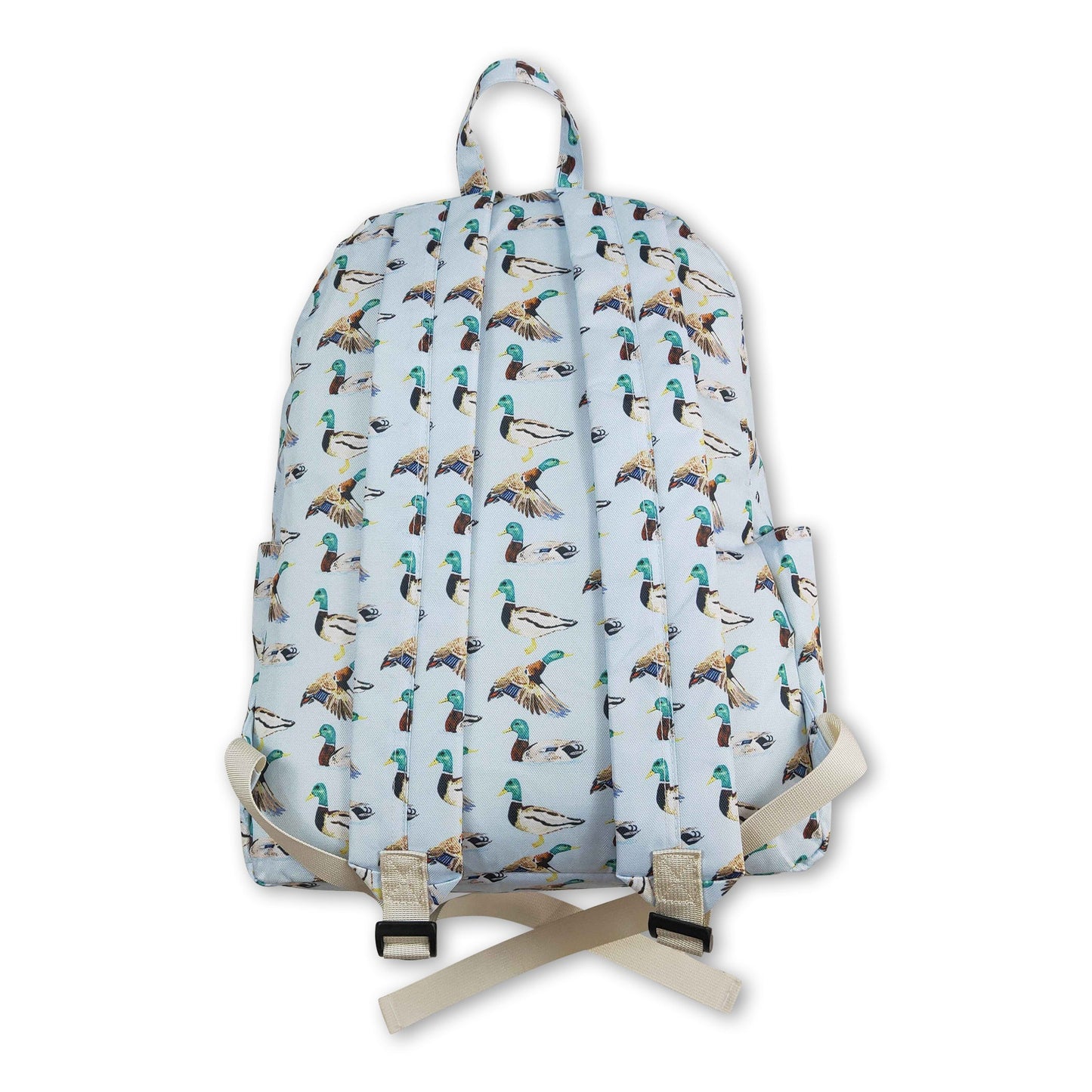 Duck pattern kids boys backpack