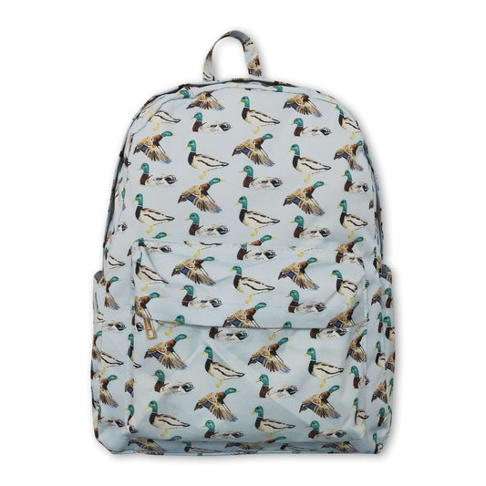 Duck pattern kids boys backpack