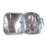 Light blue ice cream sprinkle kids lunch box