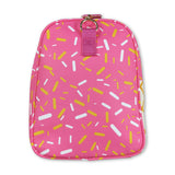 Pink ice cream sprinkle team duffel bag