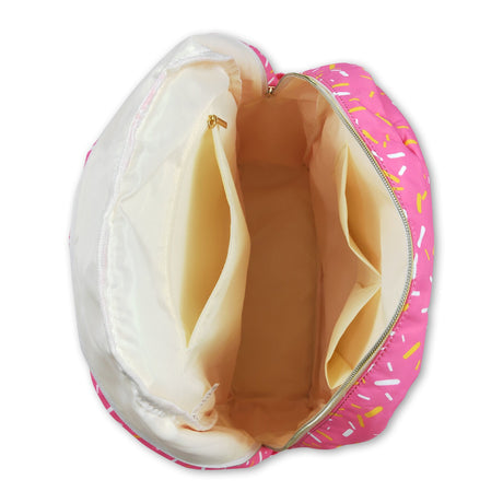 Pink ice cream sprinkle kids girls backpack