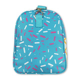 Teal ice cream sprinkle team duffel bag