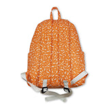 Yellow ice cream sprinkle kids girls backpack