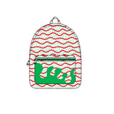 Christmas tree cake ice cream sprinkle kids backpack
