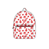 Red cheer firework stars kids girls team backpack