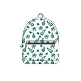 Green cheer firework stars kids girls team backpack
