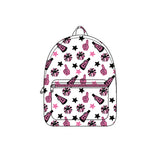 Pink cheer firework stars kids girls team backpack