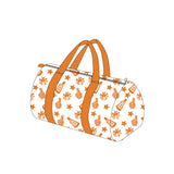 Yellow stars firework cheer team duffel bag