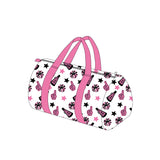 Pink stars firework cheer team duffel bag