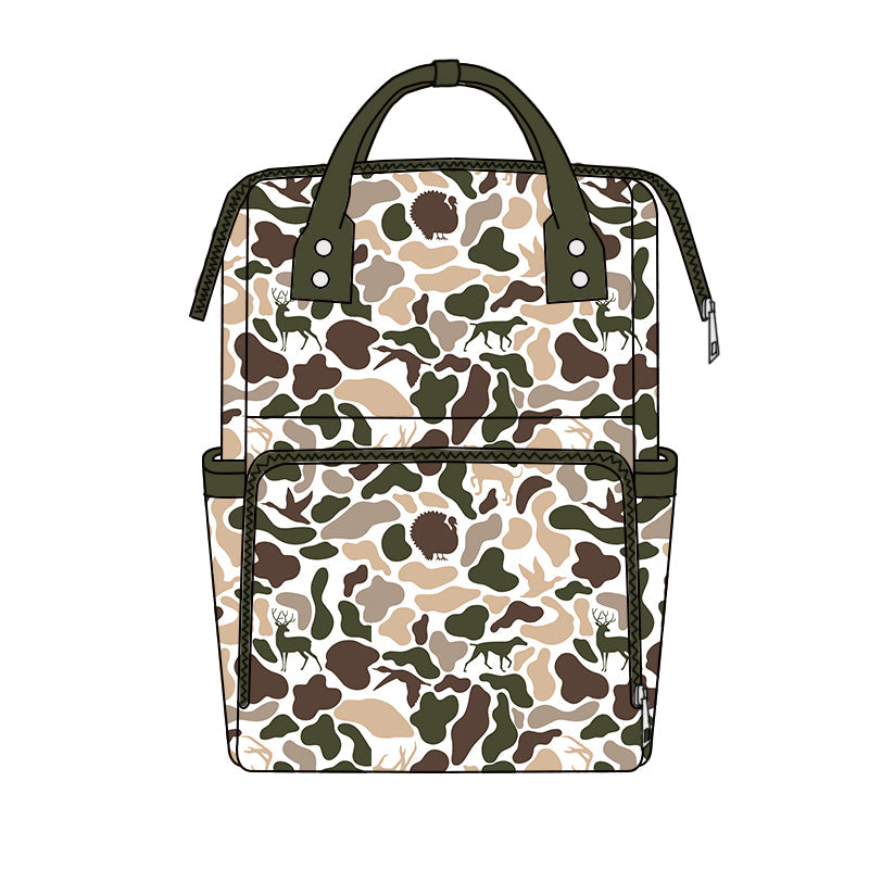 Hunting camo baby mommy diaper backpack