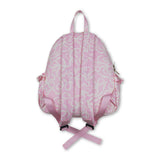 Light pink bow ruffle toddler girls backpack