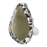 Hunting camo rabbit embroidery kids Easter basket