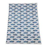 Blue trunks polka dots baby boy blankets