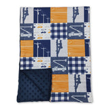 Plaid lineman patchwork baby kids blankets