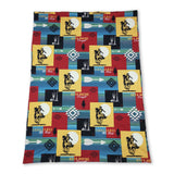 Rodeo aztec patchwork western baby blanket