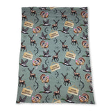 Gone hunting duck deer turkey baby kids blanket