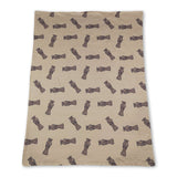 Brown camo duck call baby kids hunting blankets