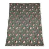 Duck call green hunting baby boys blanket