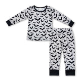 Long sleeves bat kids boys Halloween pajamas