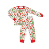 Christmas tree cake gingerbread children pajamas