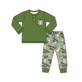 Mama's boy cactus bull skull pocket top pants western outfits