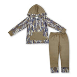 Bottomland camo pocket hoodie pants kids boys clothes