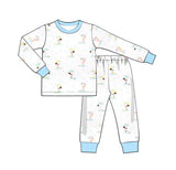 Long sleeves umbrella rain kids boys pajamas