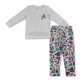 Long sleeves duck top camo pants kids boys outfits
