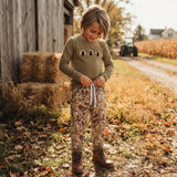 Long sleeves turkey camo pants boy Thanksgiving outfits